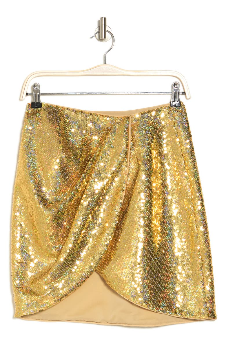 Toccin Sequin Miniskirt, Alternate, color, 