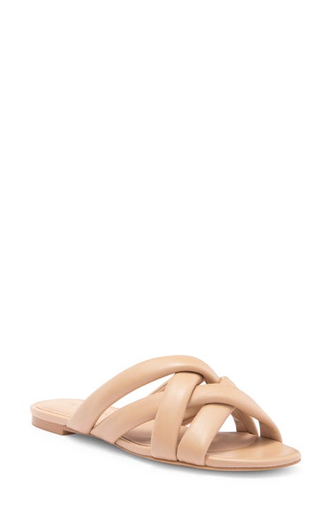 Crossover Slide Sandal (Women)