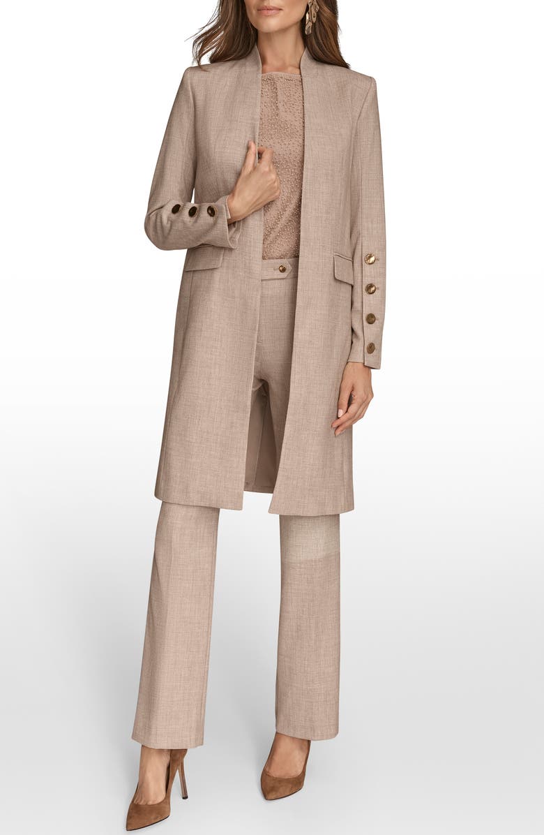 Donna Karan New York Open Front Topper Jacket, Alternate, color, Nolita Multi