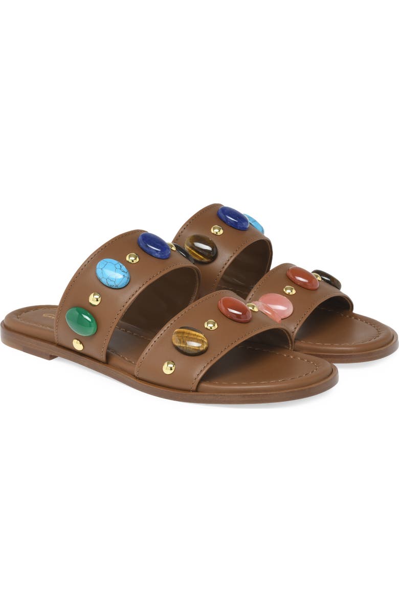 Gianvito Rossi Pasha 05 Sandals, Alternate, color, Brown Nappa
