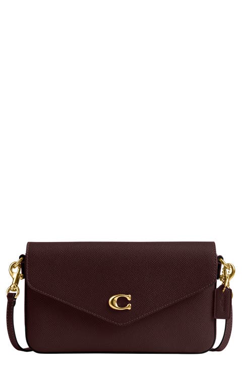 Wyn Crossgrain Leather Crossbody Bag