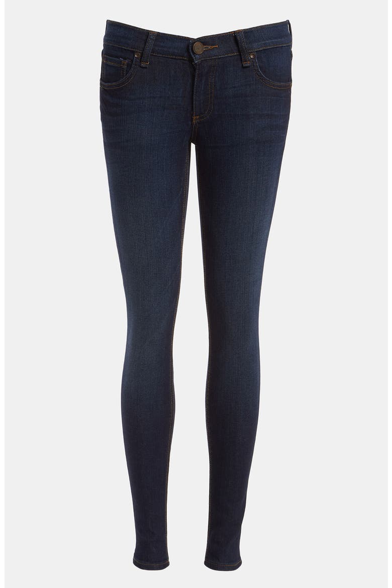'Sloan' Skinny Jeans, Main, color, DARK ATLANTIC