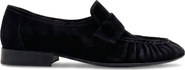 Amie Rafa York Ruched Suede Loafers