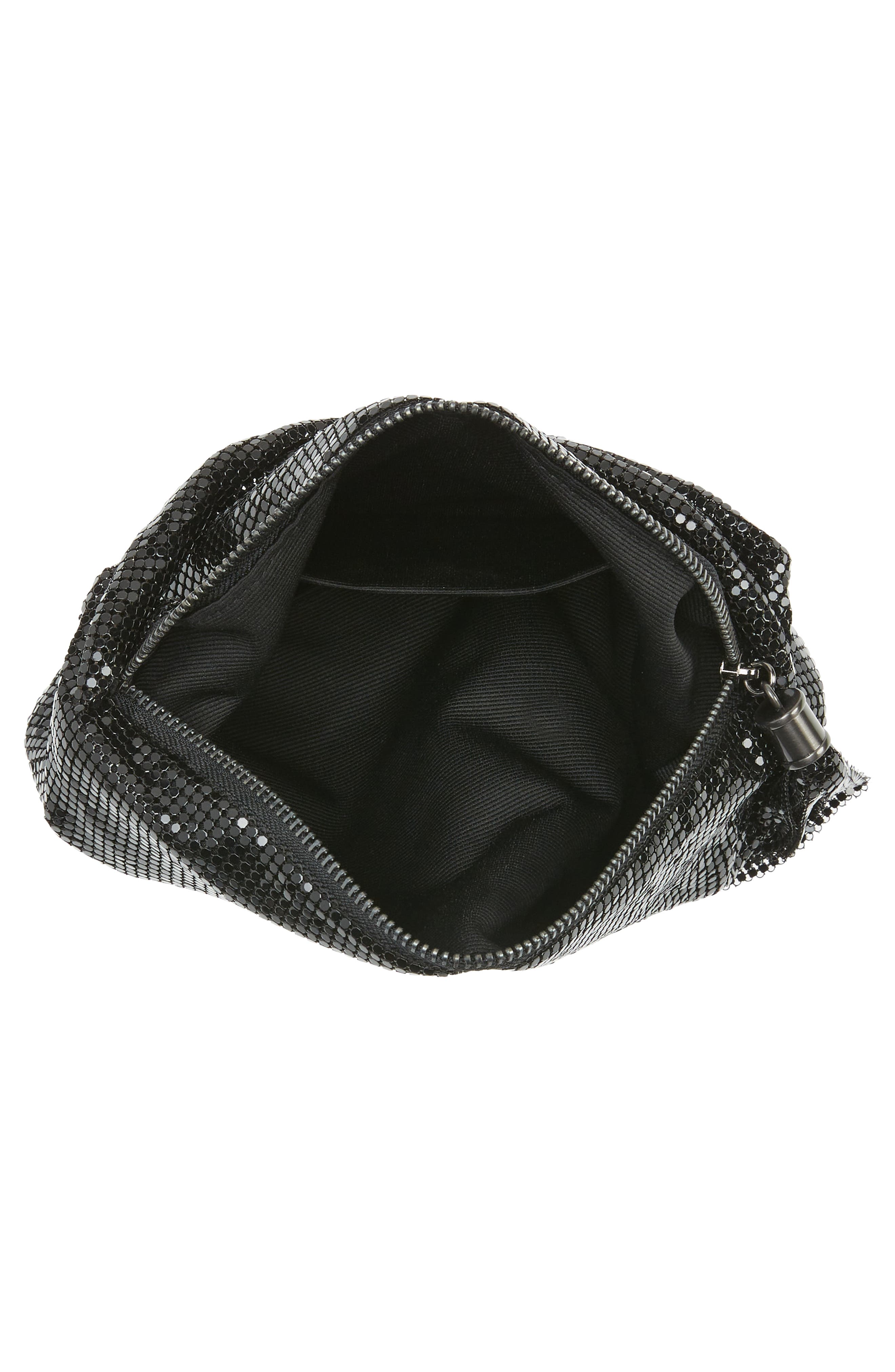 Whiting & Davis Mini Twisted Handle Hobo, Alternate, color, 