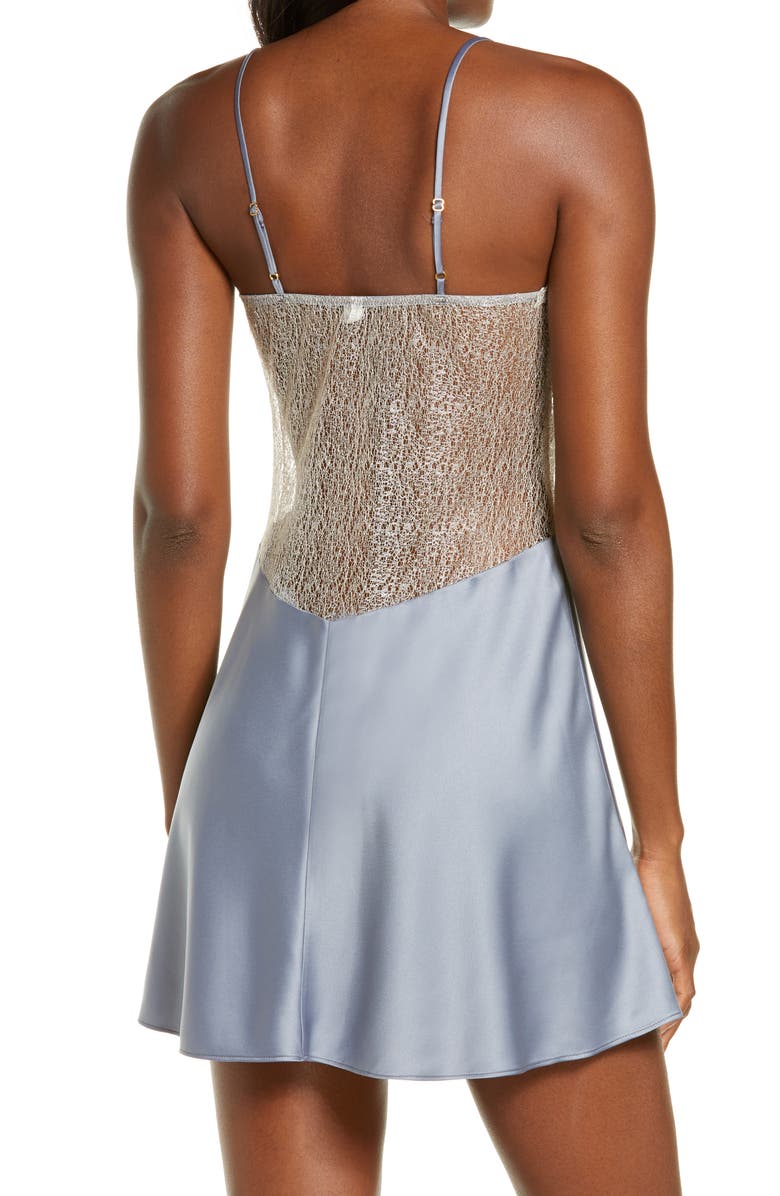 Flora Nikrooz Showstopper Chemise, Alternate, color, 