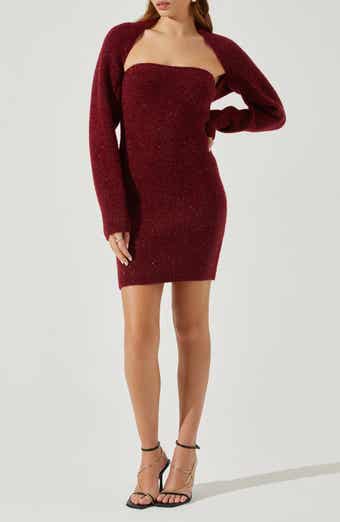 ASTR the Label Tamara Sweater Dress with Shrug