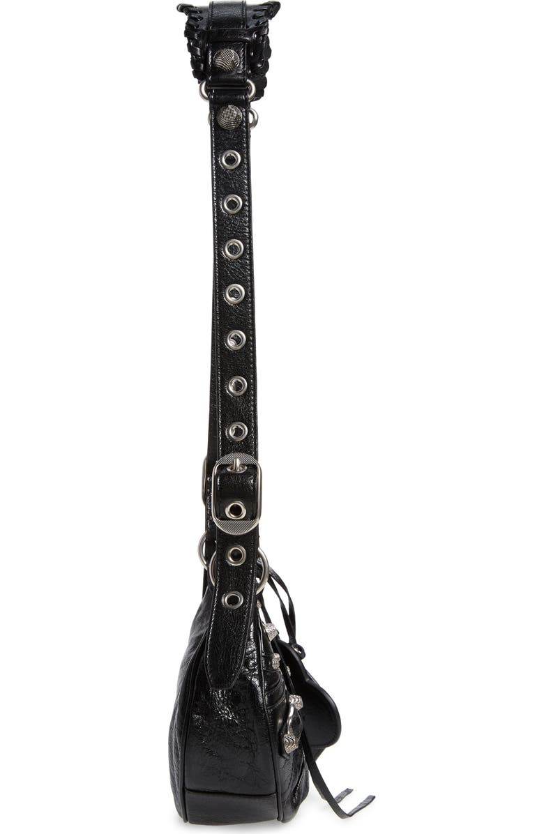 Balenciaga Extra Small Le Cagole Lambskin Shoulder Bag, Alternate, color,