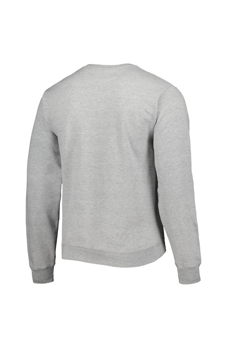 LEAGUE COLLEGIATE WEAR Men's League Collegiate Wear Heather Gray Army Black Knights 1965 Arch Essential Lightweight Pullover Sweatshirt, Alternate, color, Heather Gray