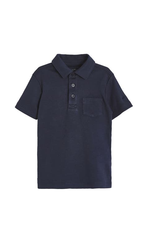 College Polo Shirt for Little Kid