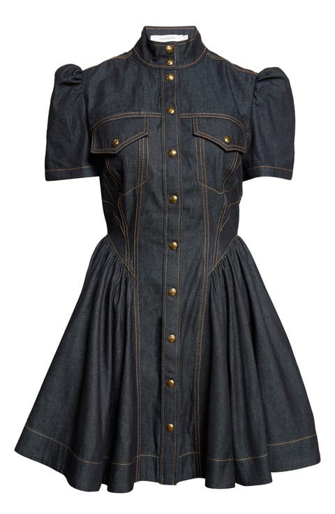 Denim Corset Minidress