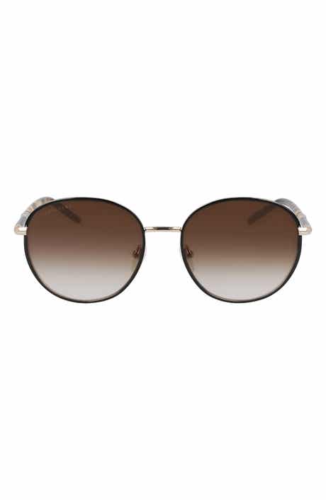 53mm Gradient Round Sunglasses