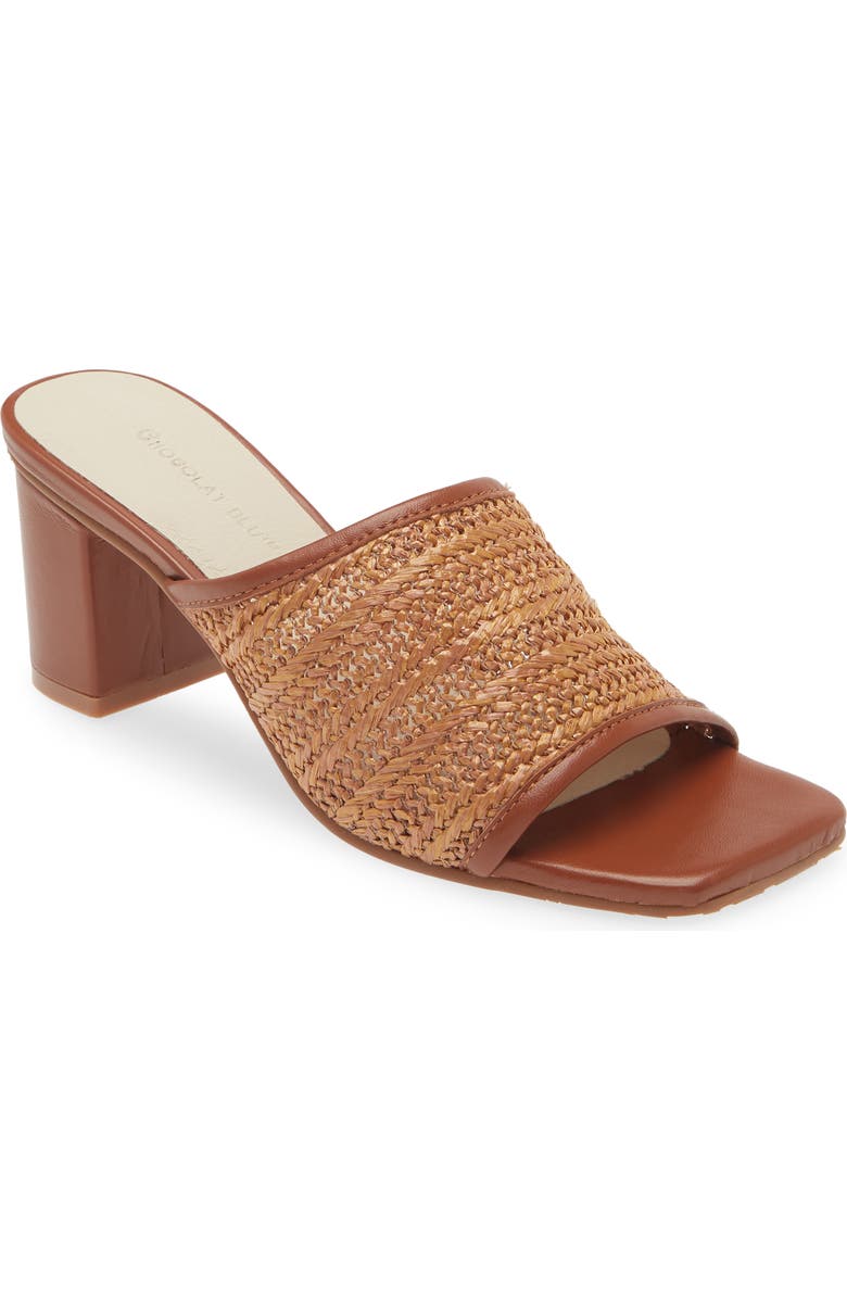 Chocolat Blu Delsy Slide Sandal, Main, color, Brown