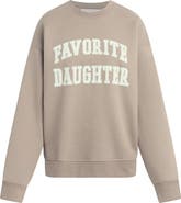 Favorite Daughter Collegiate Cotton Blend Sweatshirt
