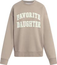 Favorite Daughter Collegiate Cotton Blend Sweatshirt