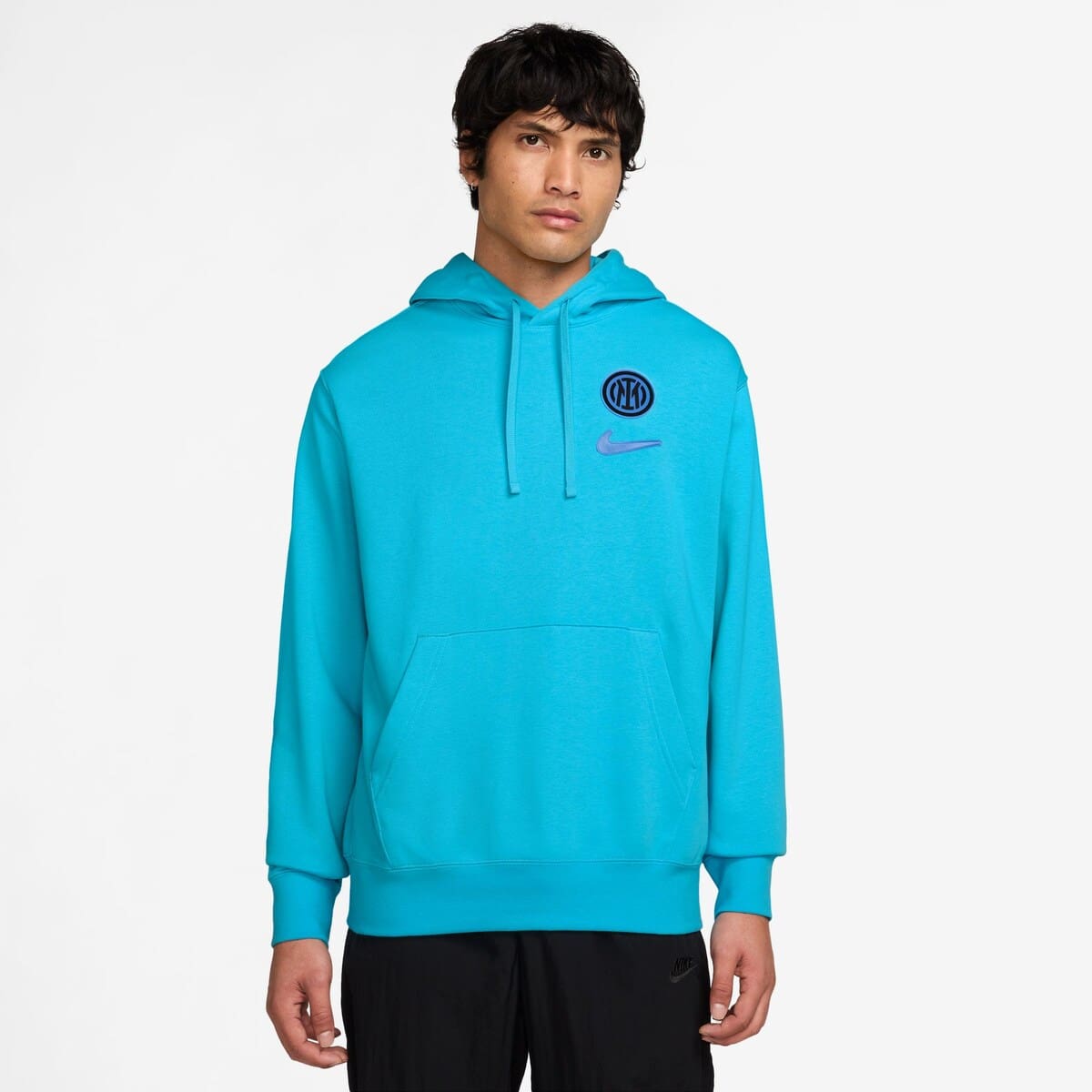 nike blue and pink hoodie