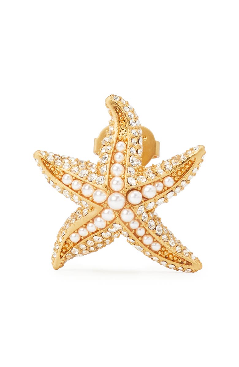 Kate Spade New York sea star statement stud earrings, Alternate, color,