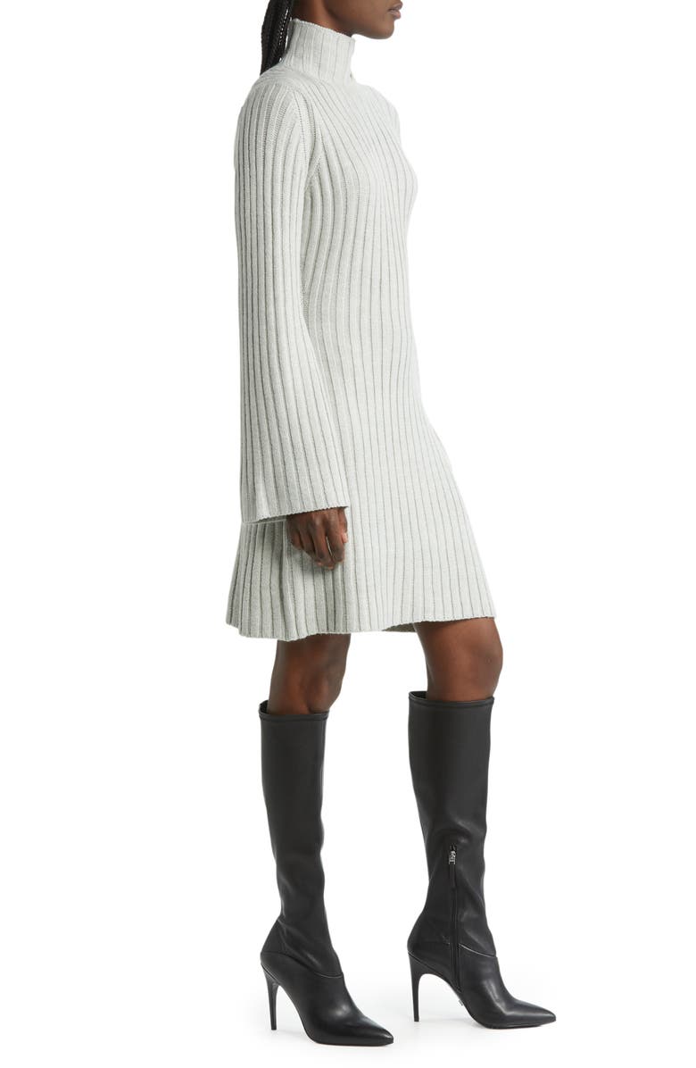 French Connection Babysoft Long Sleeve Rib Sweater Dress, Alternate, color, 