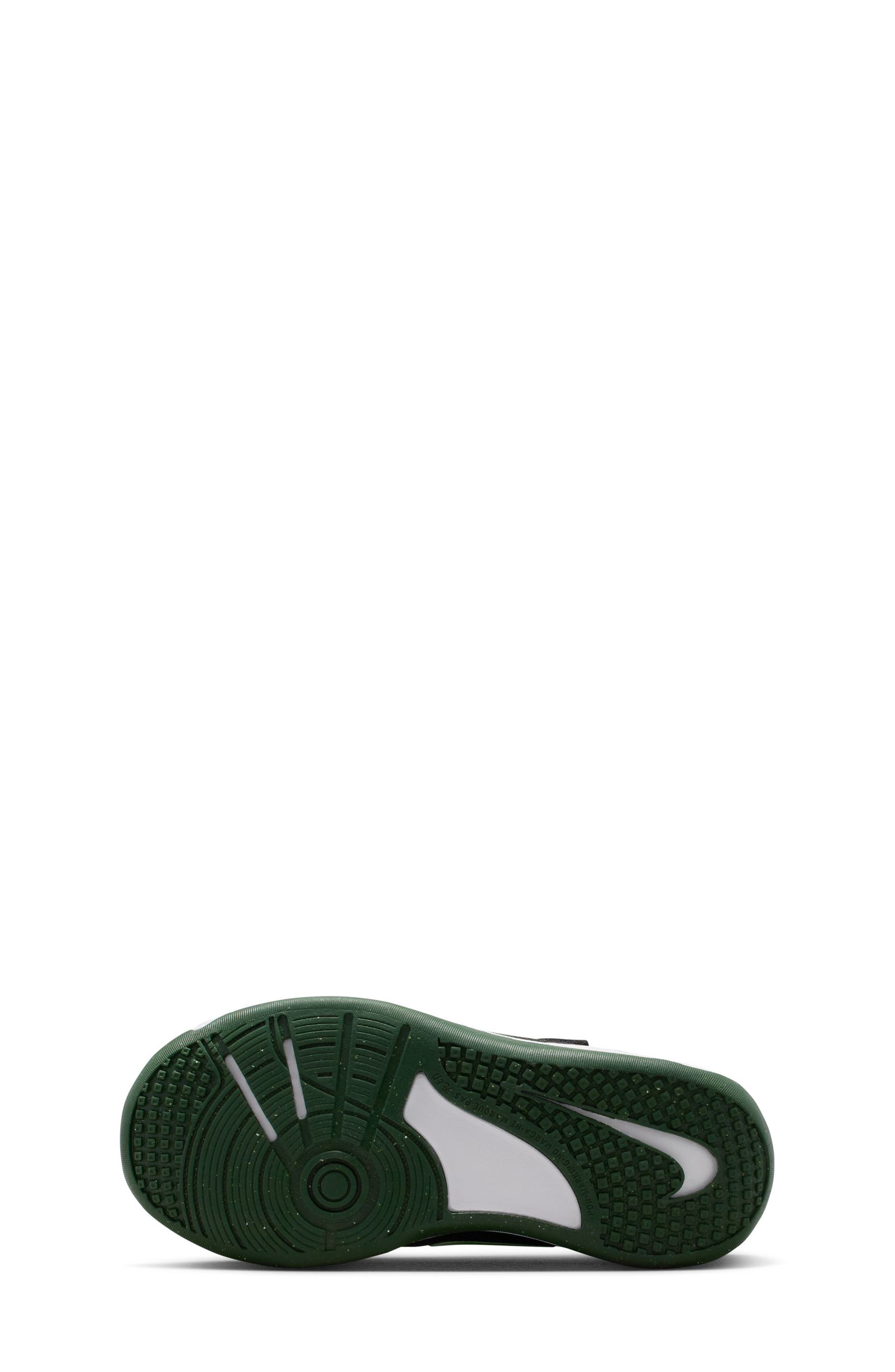 Nike Kids' Omni Multi-Court Sneaker, Alternate, color, Black/ Fir/ Green Strike