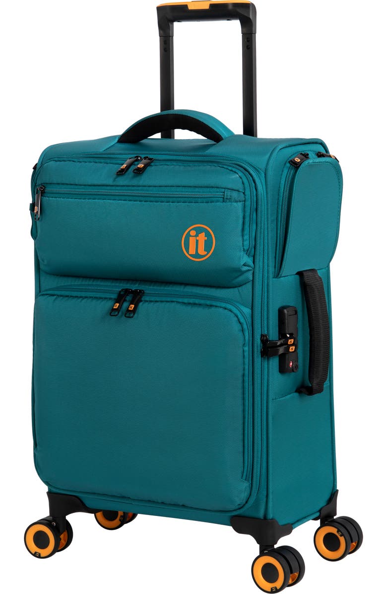 IT LUGGAGE Simultaneous 20-Inch Softside Spinner Luggage, Main, color,