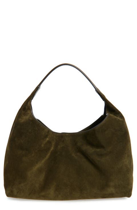 The Mylie Suede Shoulder Bag