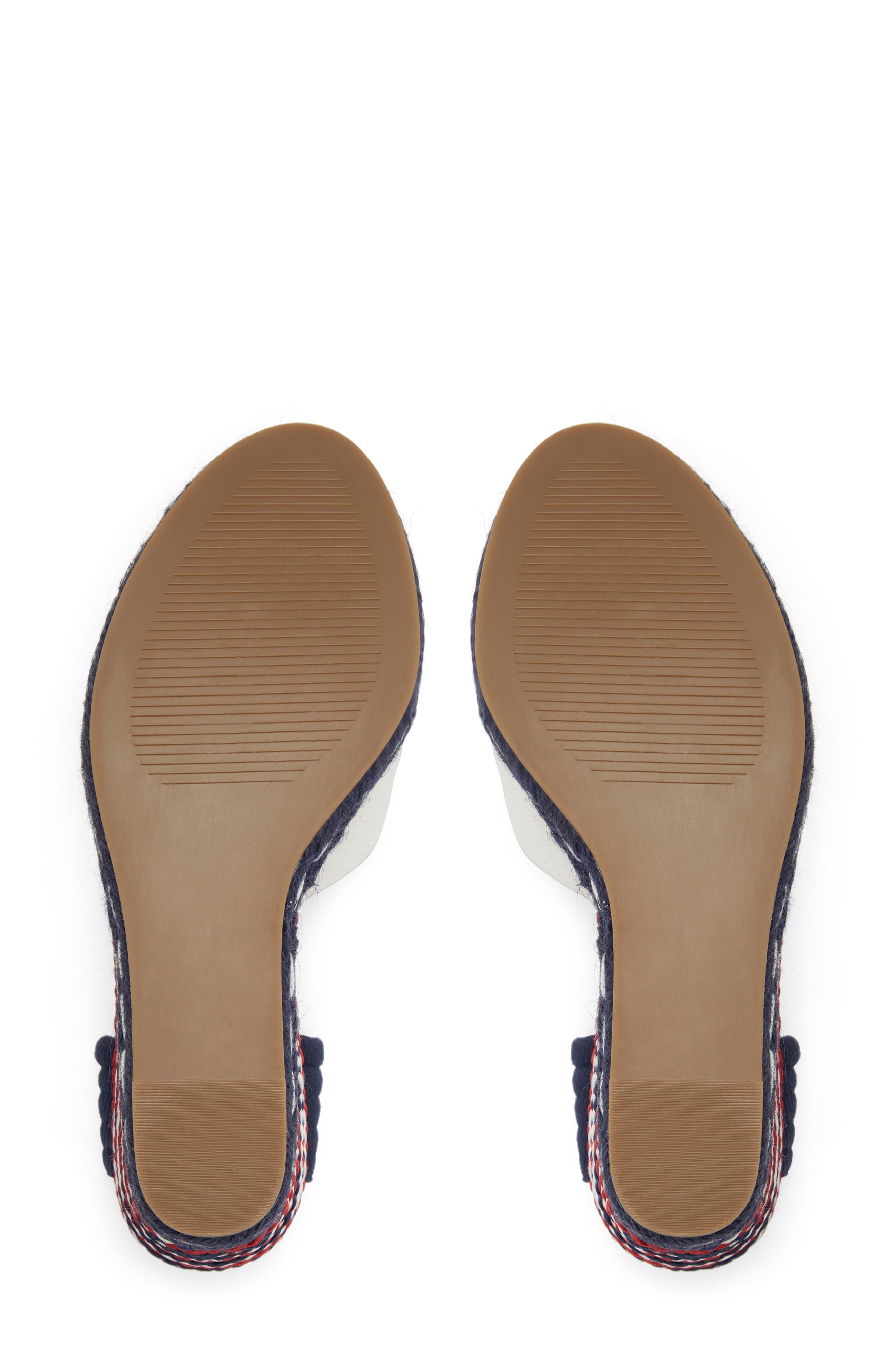 Draper James Ophelia Ankle Tie Espadrille Wedge Sandal, Alternate, color, 