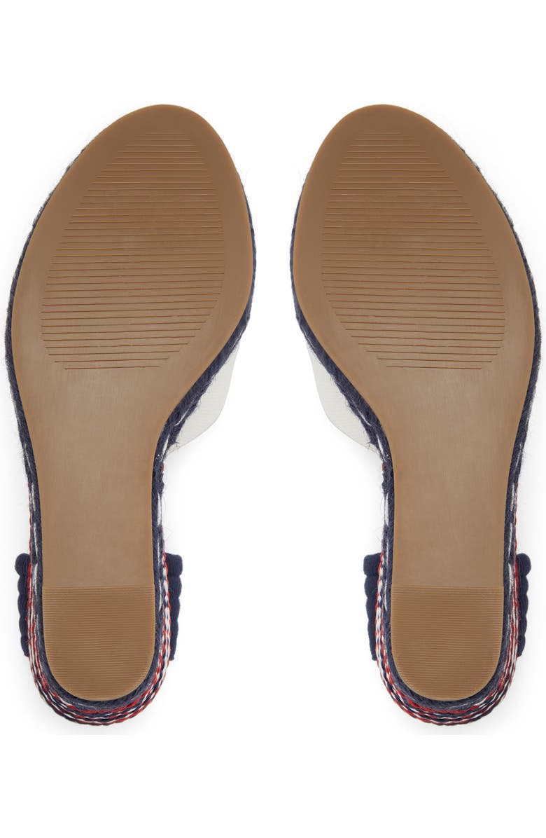 Draper James Ophelia Ankle Tie Espadrille Wedge Sandal, Alternate, color,