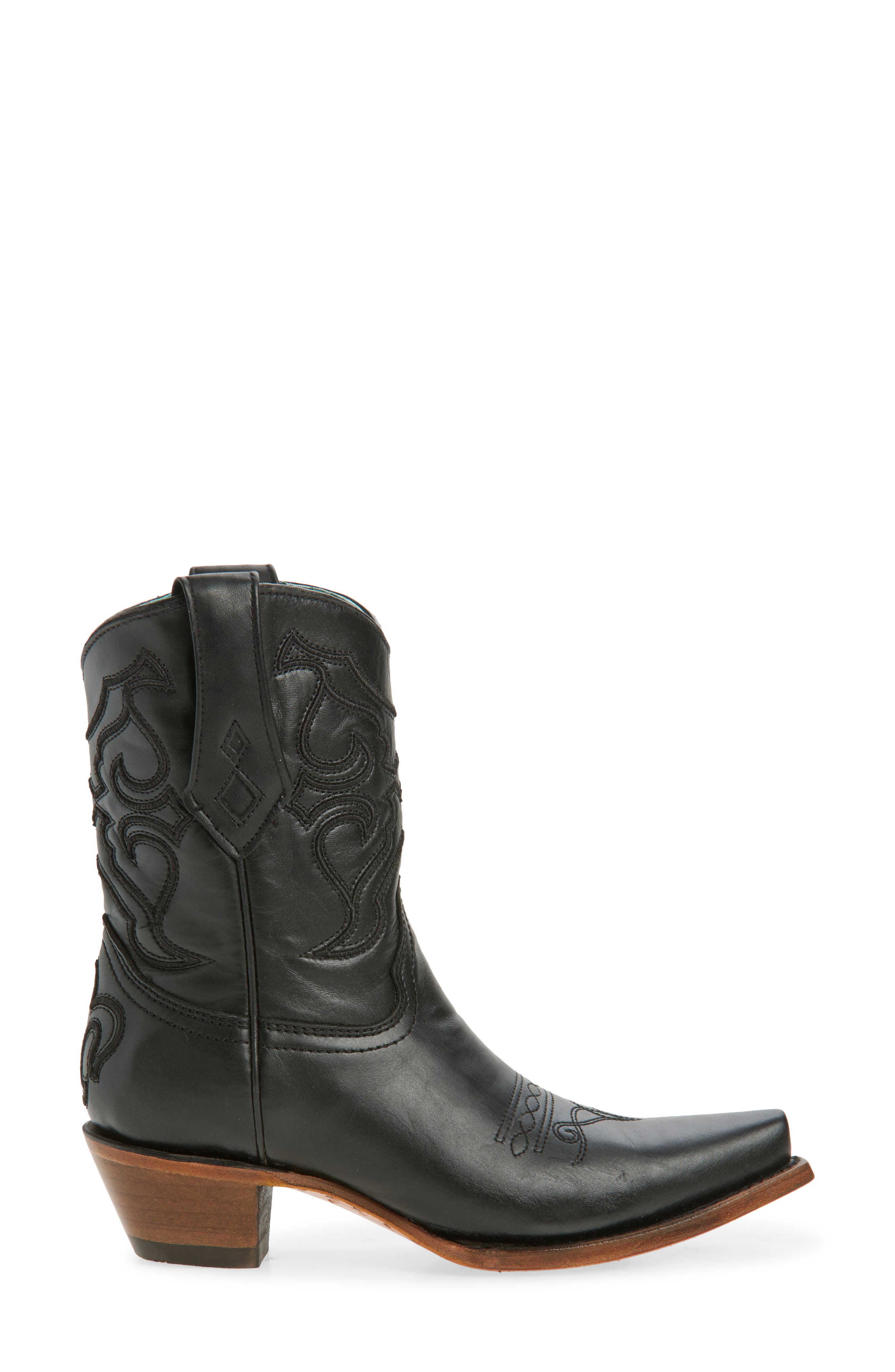 CORRAL Embroidered Western Boot, Alternate, color, Black