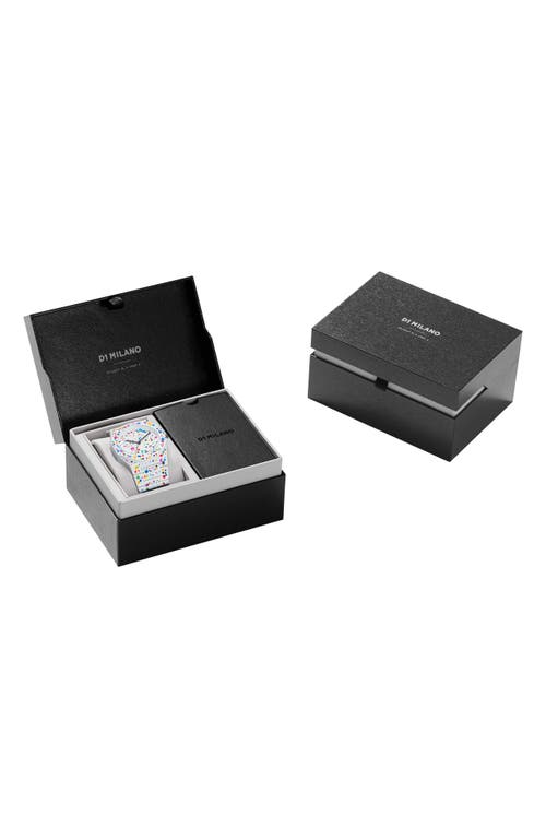 D1 Milano Dot 02 Polycarbon Bracelet Watch, 37mm
