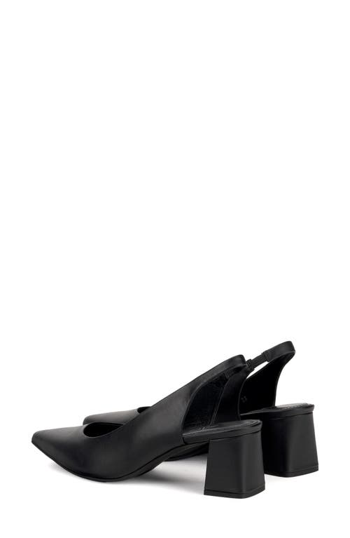 Agl Attilio Giusti Leombruni Agl Dodi Slingback Pointed Toe Pump In Black