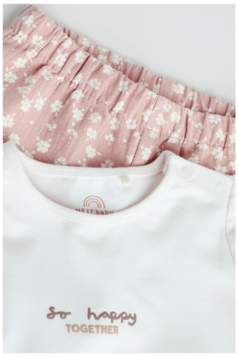 So Happy Together Top & Pants Set, Alternate, color, IVORY MULTI