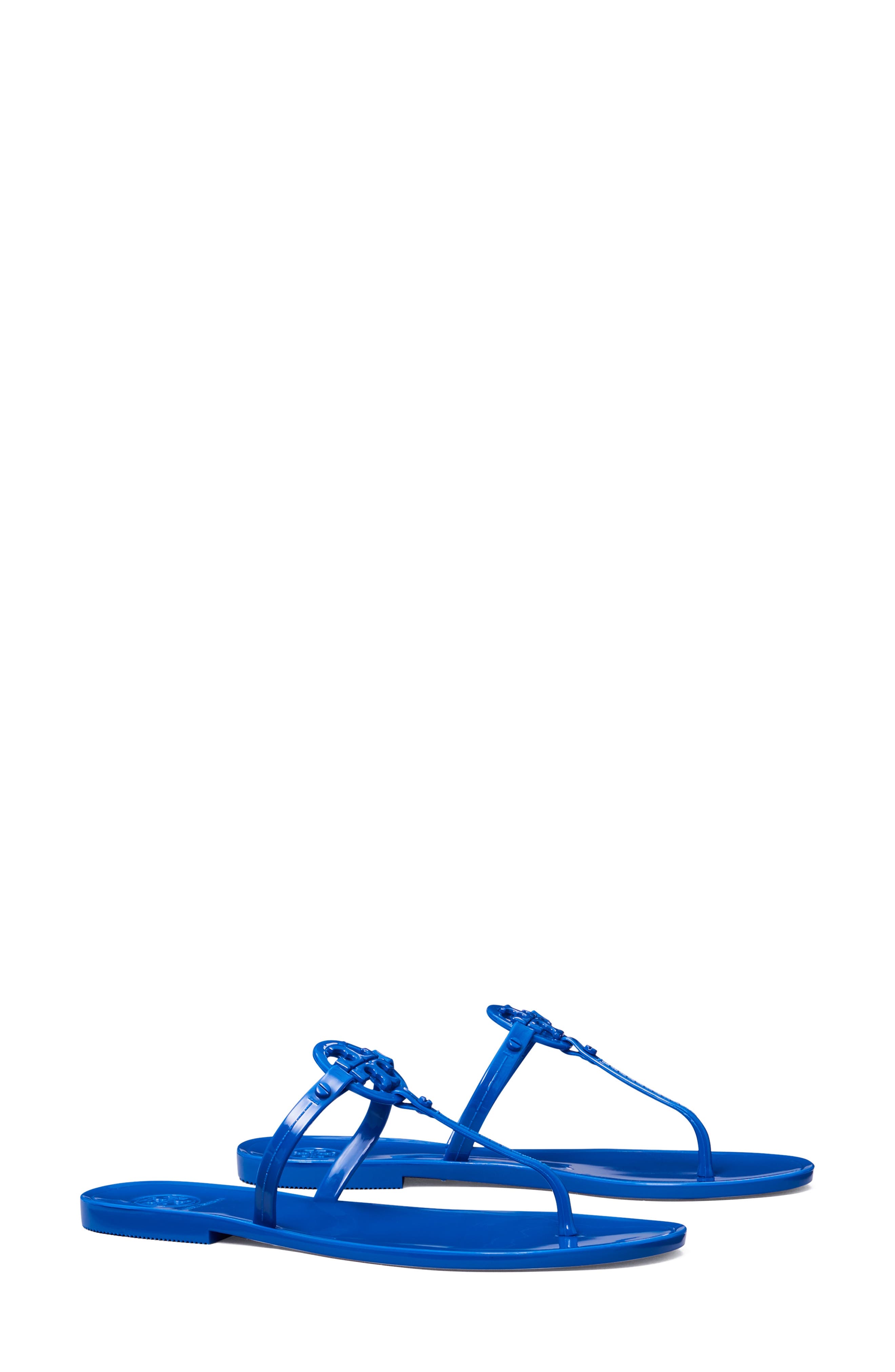 Mini Miller Jelly Thong Sandal, Main, color, COBALT