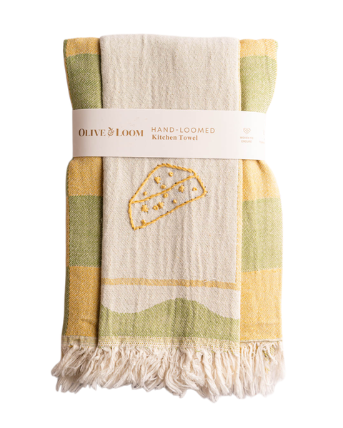 Hand Stitched Kitchen Towel Set