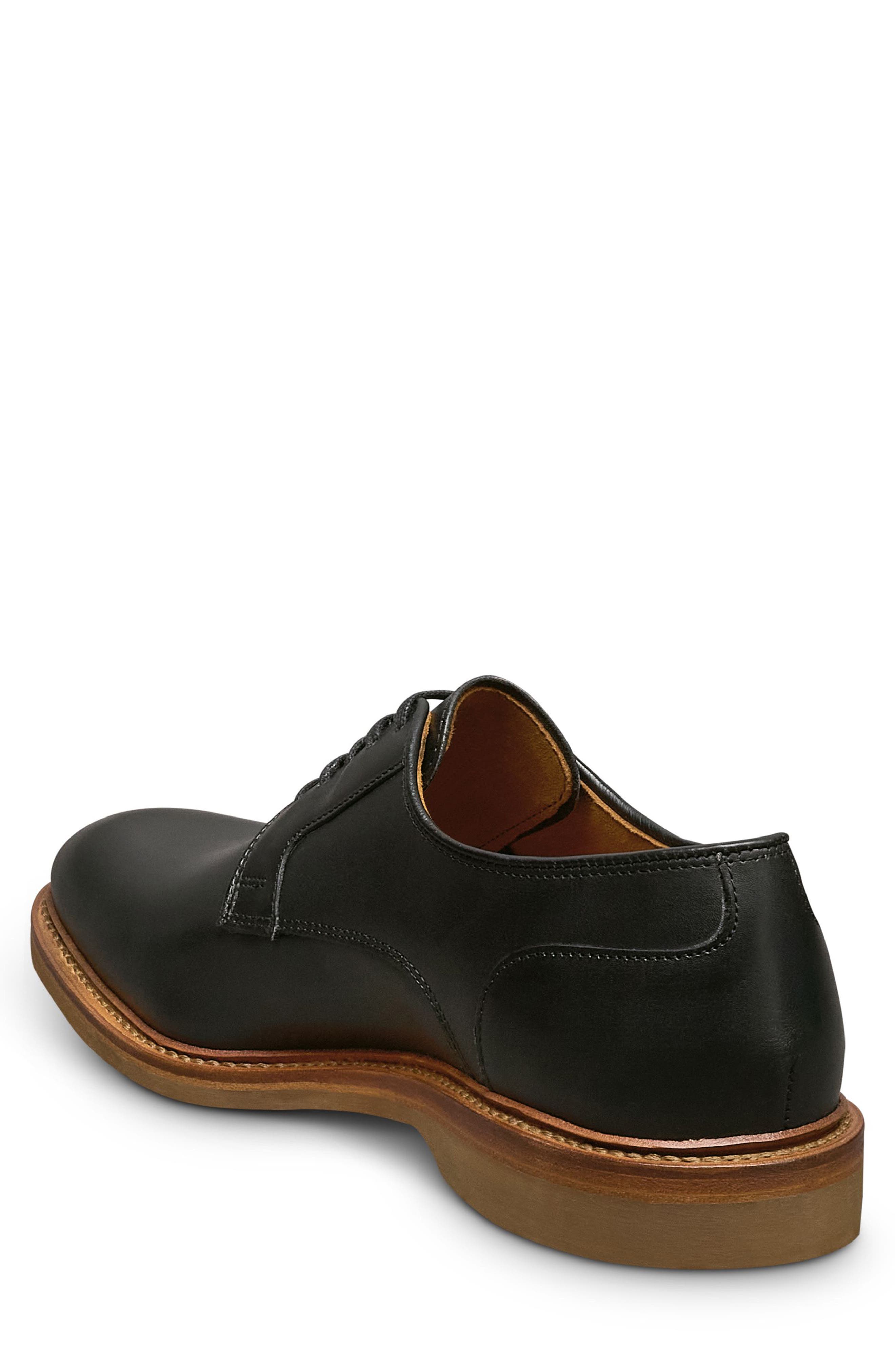 Allen Edmonds Walker Verse Derby, Alternate, color, Black