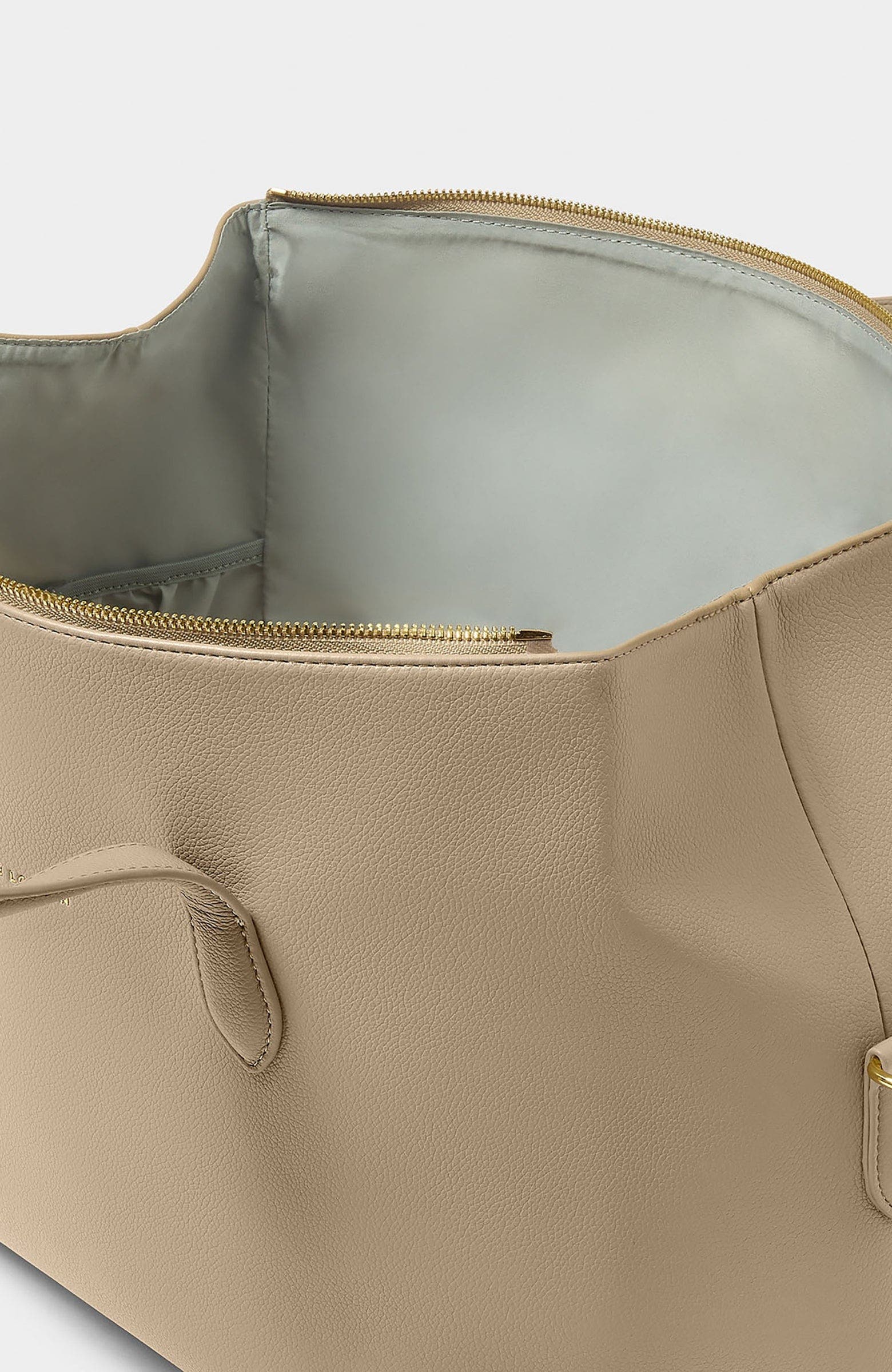 Milan Suedette Cabin Bag, Alternate, color, Light Taupe