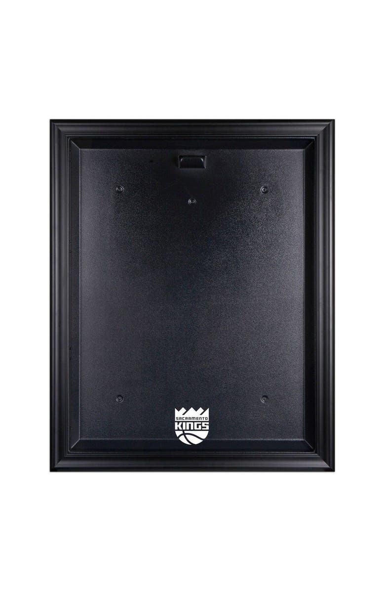 FANATICS AUTHENTIC Sacramento Kings Black Framed Team Logo Jersey Display Case, Main, color, 