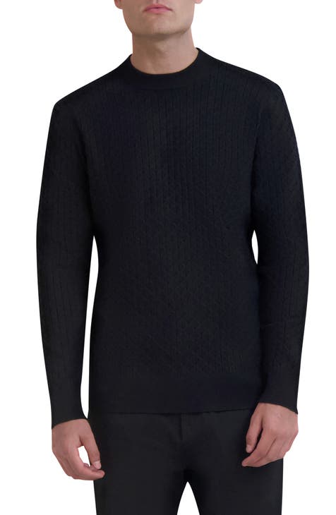 Men s Black Crew Neck Sweaters Nordstrom Rack