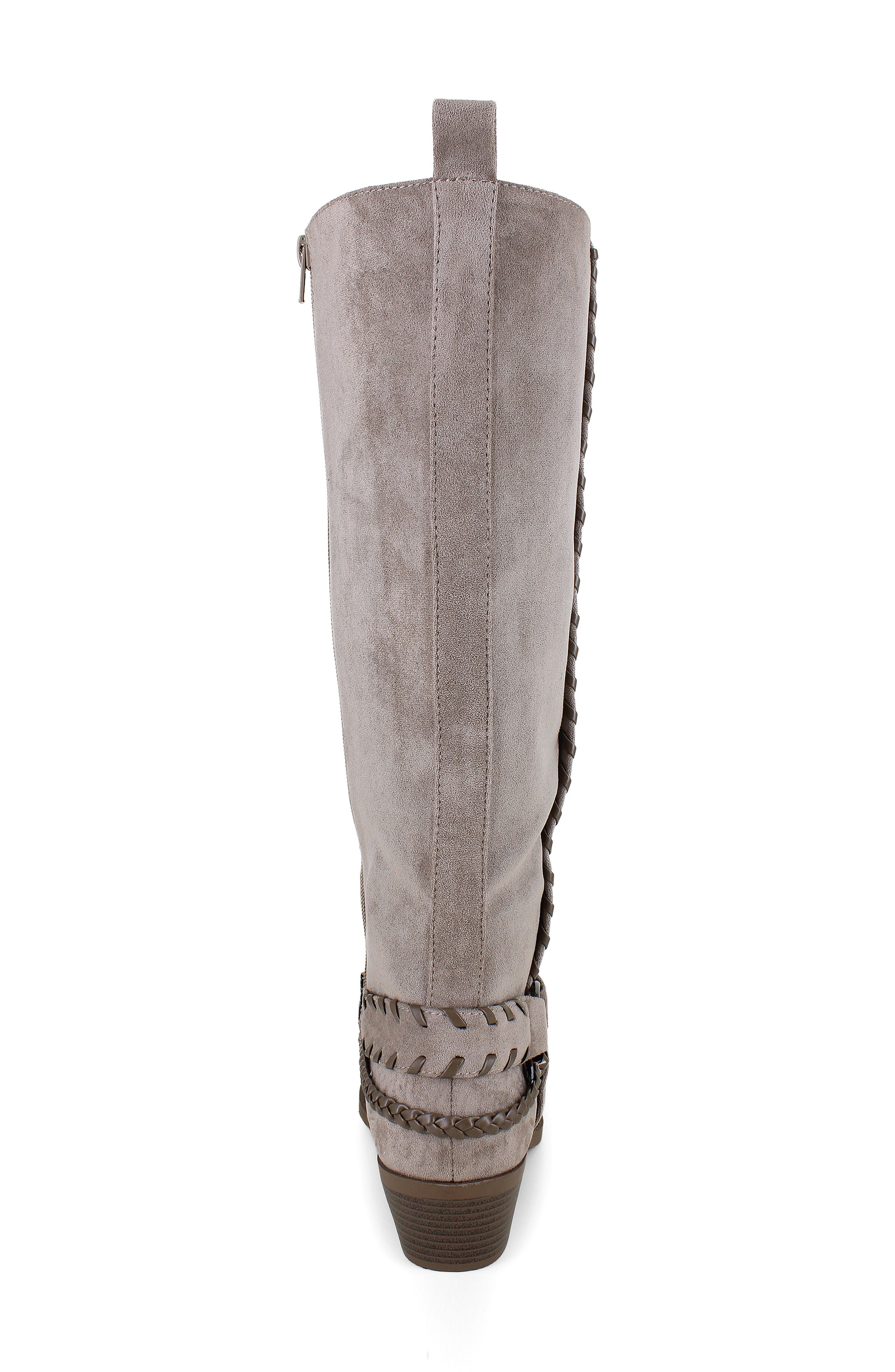 Nalani Whipstitch Tall Boot, Alternate, color, TAUPE