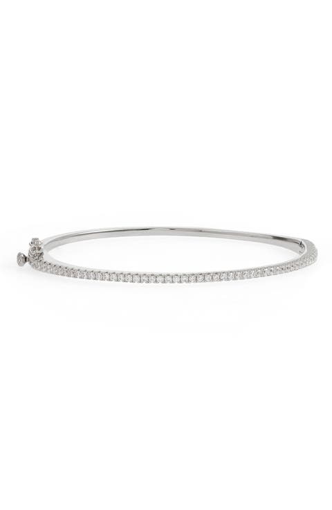 Delicate Cubic Zirconia Bangle