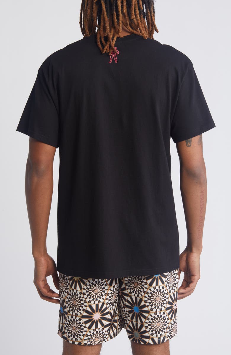 Billionaire Boys Club Flamillionaire Cotton Graphic T-Shirt, Alternate, color, Black