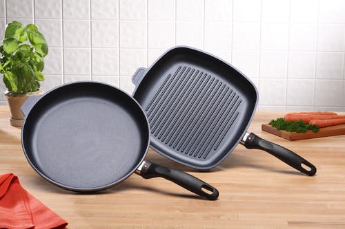 Swiss Diamond 2 Piece Cookware Set In Black
