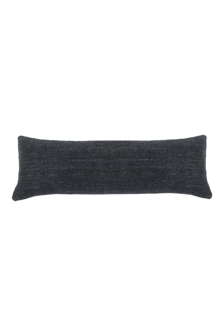 Hendrick Linen & Cotton Accent Pillow, Main, color, CHARCOAL