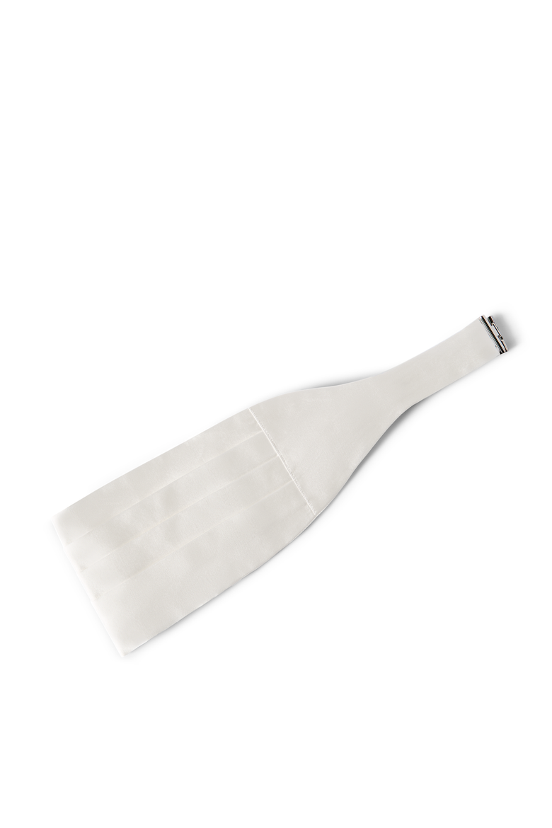 Cummerbund, Main, color, White