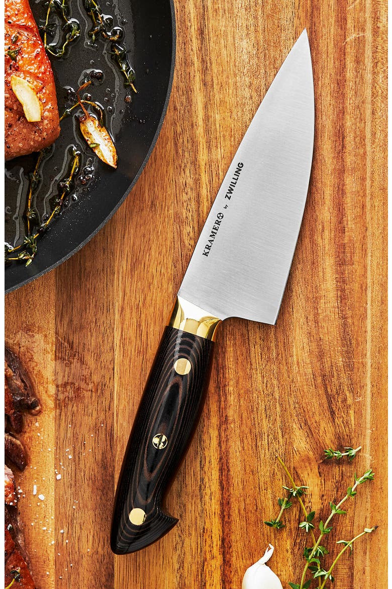 Bob Kramer Carbon 2.0 6-Inch Chef's Knife, Alternate, color, STAINLESS STEEL