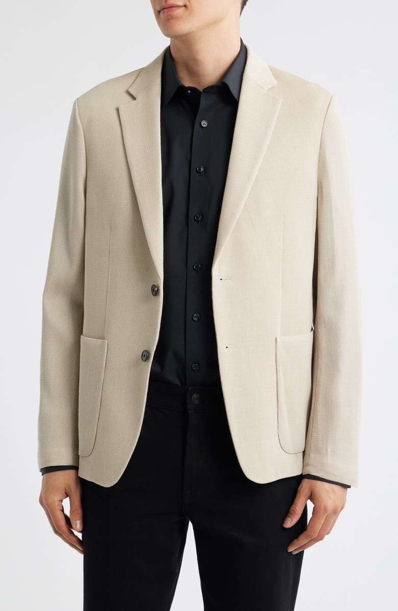 Theory Clinton Textured Wool Blend Sport Coat, Alternate, color, 