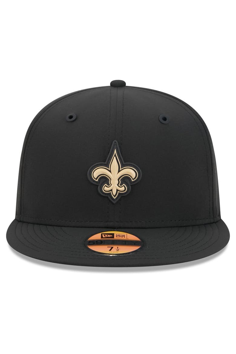 Men's New Era Black New Orleans Saints 2026 Sideline 59FIFTY Fitted Hat, Alternate, color, Black