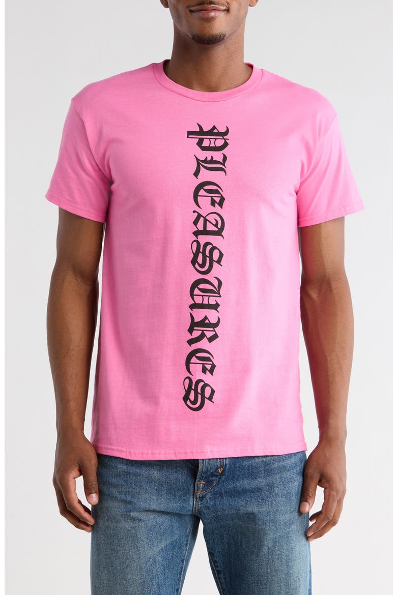 Knight Graphic T-Shirt, Main, color, PINK