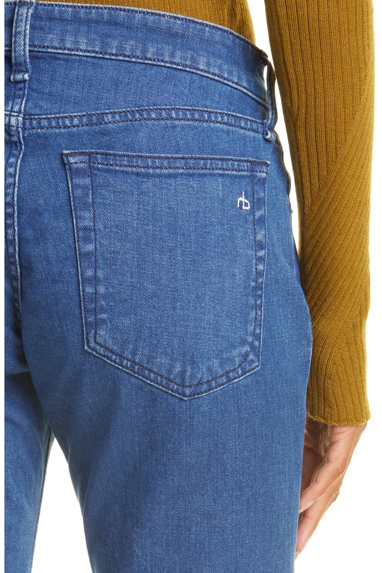 Dre Low Rise Slim Boyfriend Jeans, Alternate, color, CALIMET