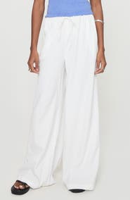Princess Polly Barbieri Wide Leg Drawstring Pants