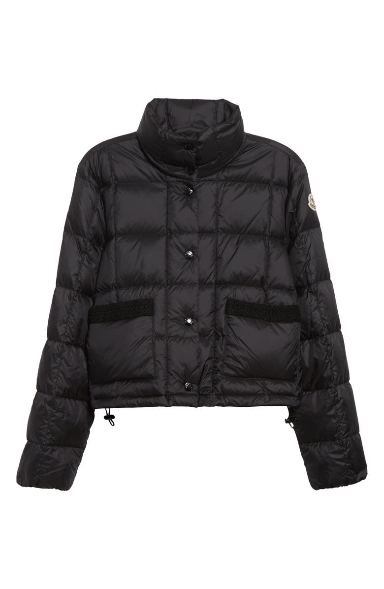Moncler Jarcieu Down Jacket, Alternate, color, Black
