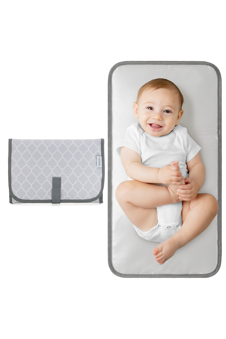 Compact Changing Pad, Main, color, Grey Pattern